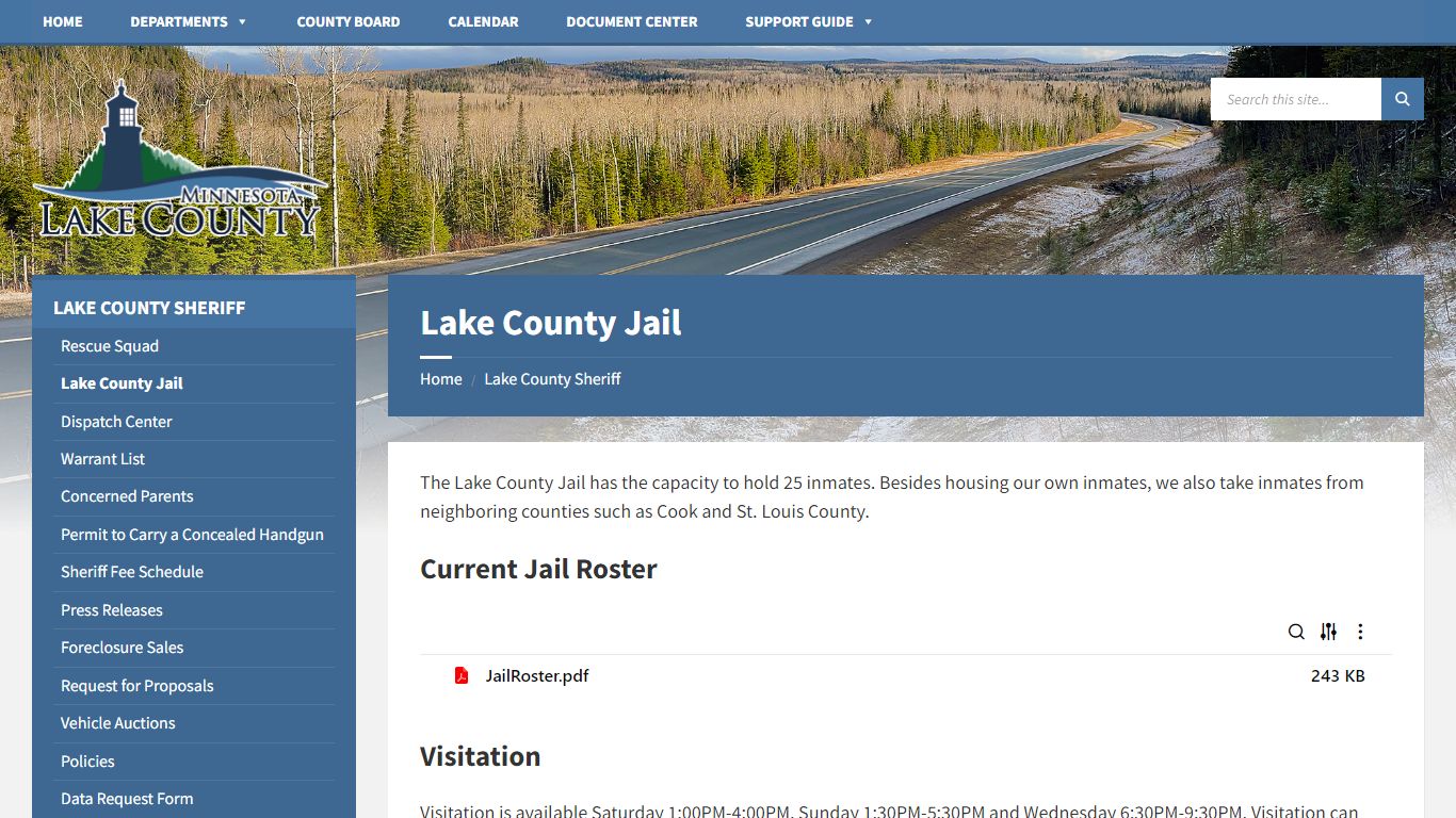 Lake County Jail – Lake County, MN