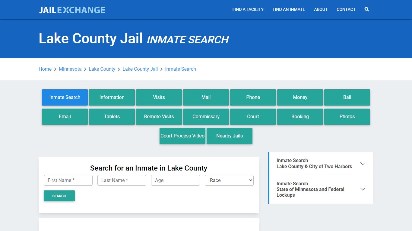 Lake County Jail, MN Inmate Search: Roster & Mugshots