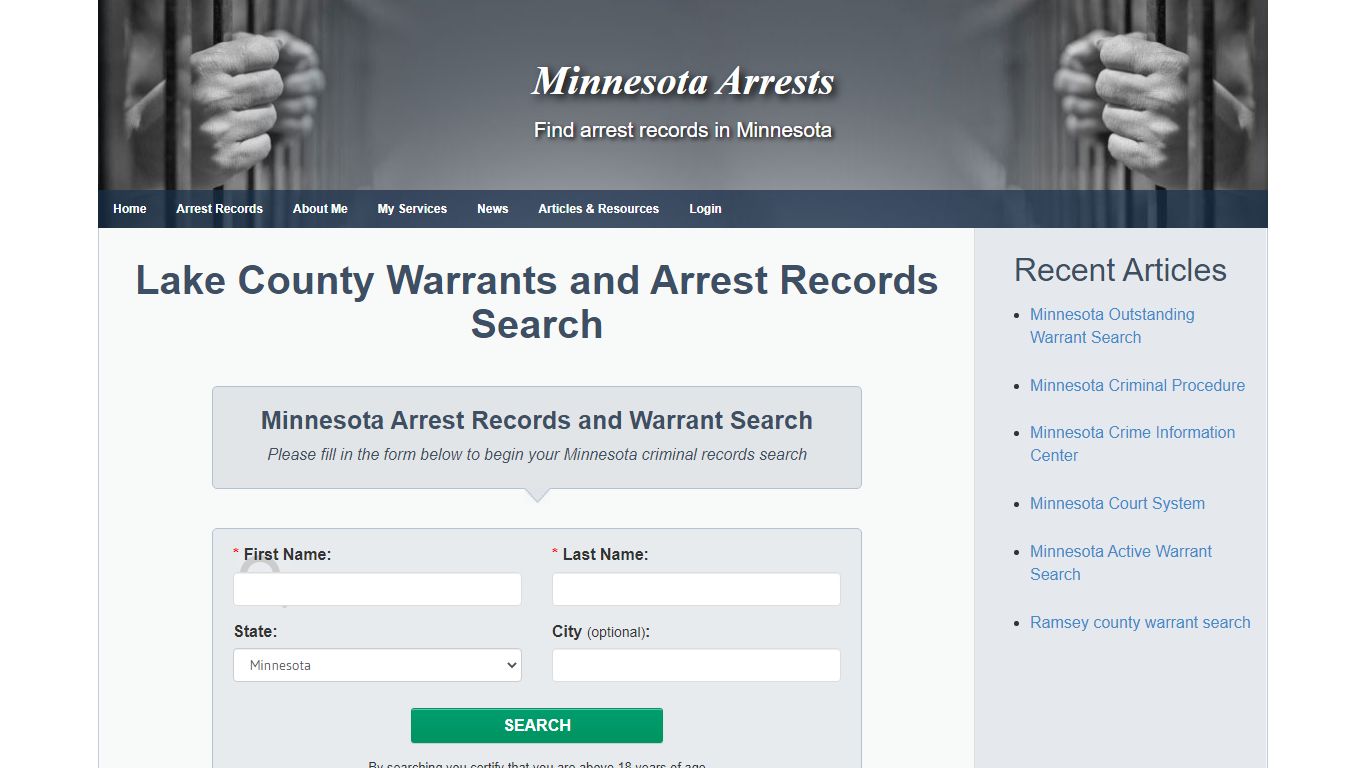 Lake County Warrants and Arrest Records Search - Minnesota Arrests